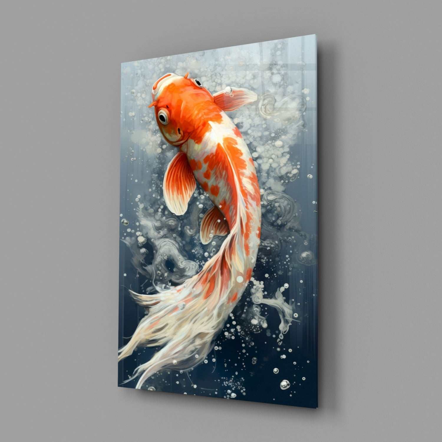 Angelfish Glass Wall Art|| Designer&