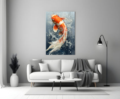 Angelfish Glass Wall Art|| Designer&