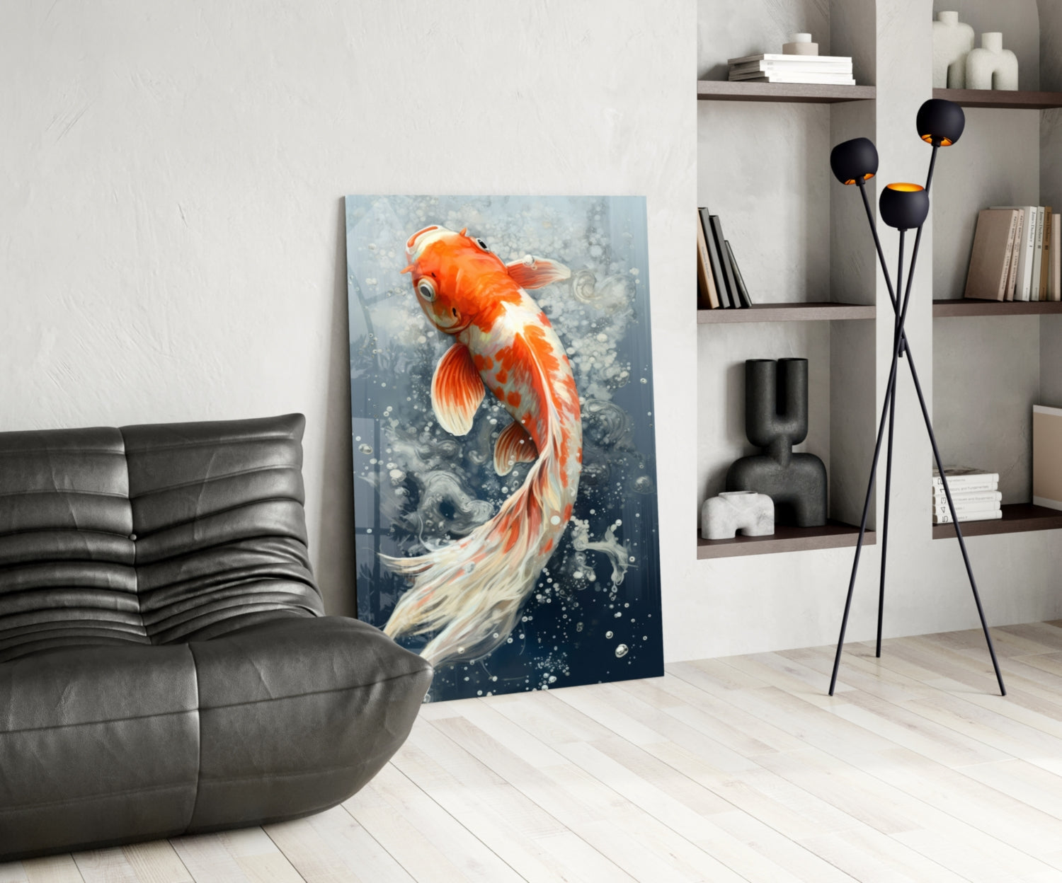 Angelfish Glass Wall Art|| Designer&