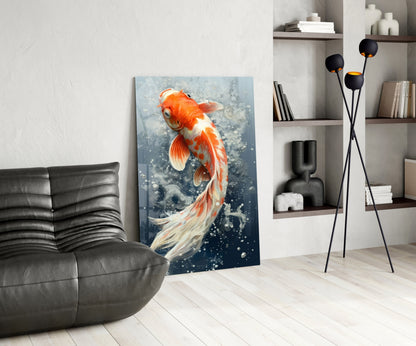 Angelfish Glass Wall Art|| Designer&