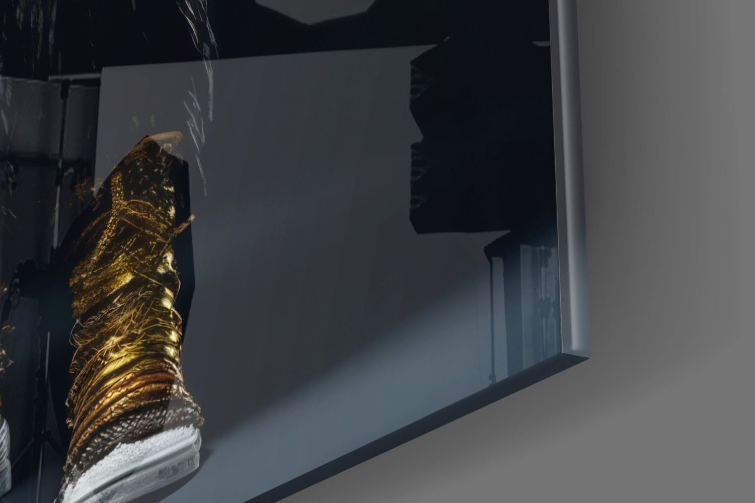 Gorilla Bro Glass Wall Art|| Designer&