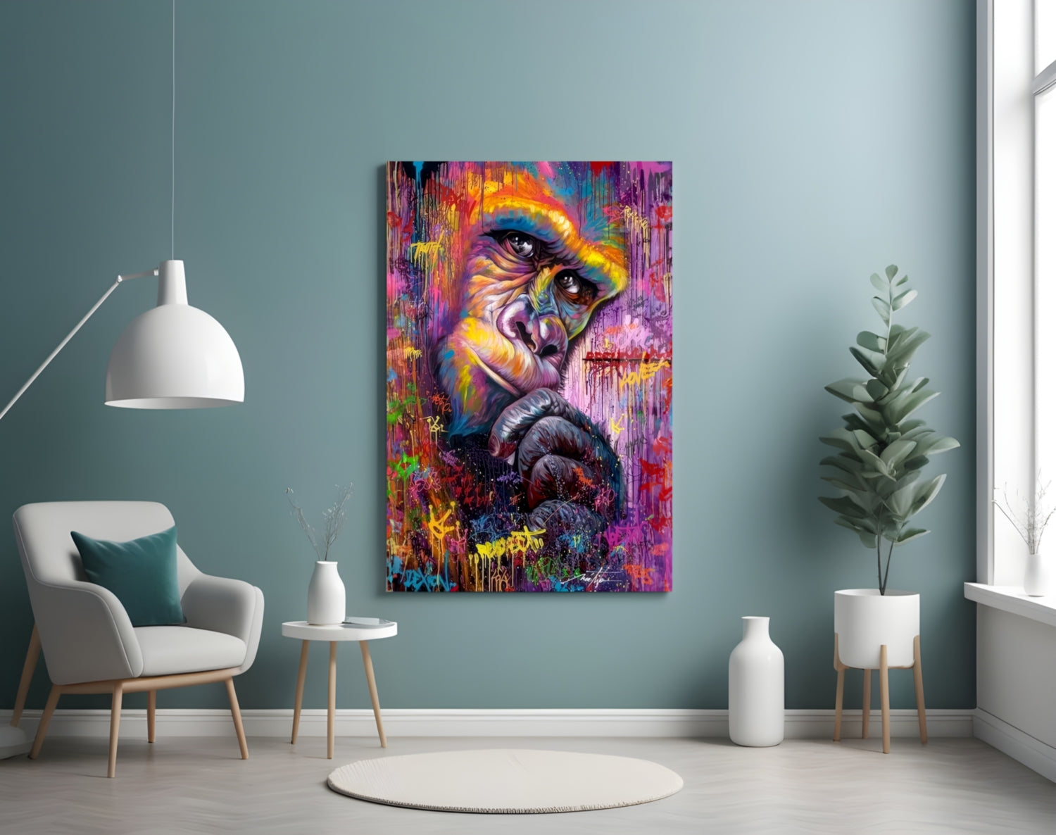 Emotional Glass Wall Art|| Designer&