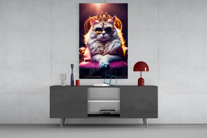 The Queen Glass Wall Art|| Designer&