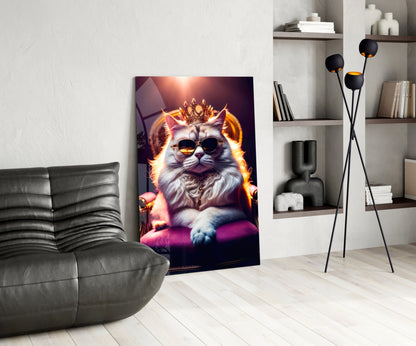 The Queen Glass Wall Art|| Designer&