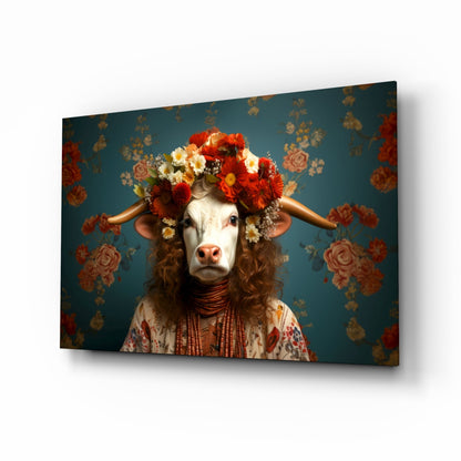 But Not Happy Glass Wall Art|| Designer&