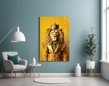 Little Wanderer  Glass Wall Art|| Designer&