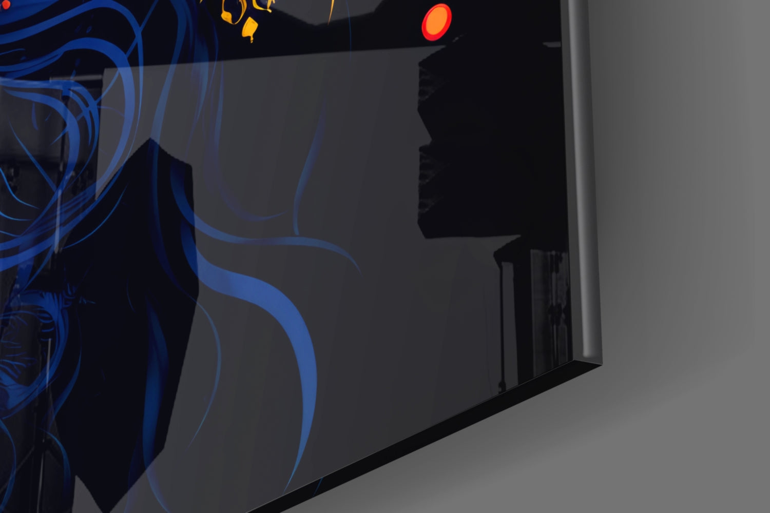 Astrologer Glass Wall Art|| Designer&