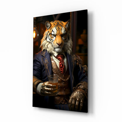 Duke Lion Glass Wall Art|| Designer&