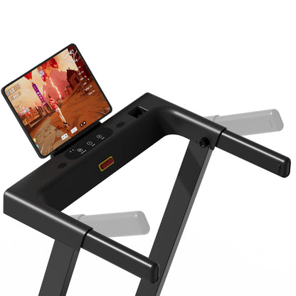 DeerRun All-New 2026 A1 Pro Move+ Smart Foldable Treadmill with 6% Incline &amp; NFC | 350 lbs, 10 mph, Black