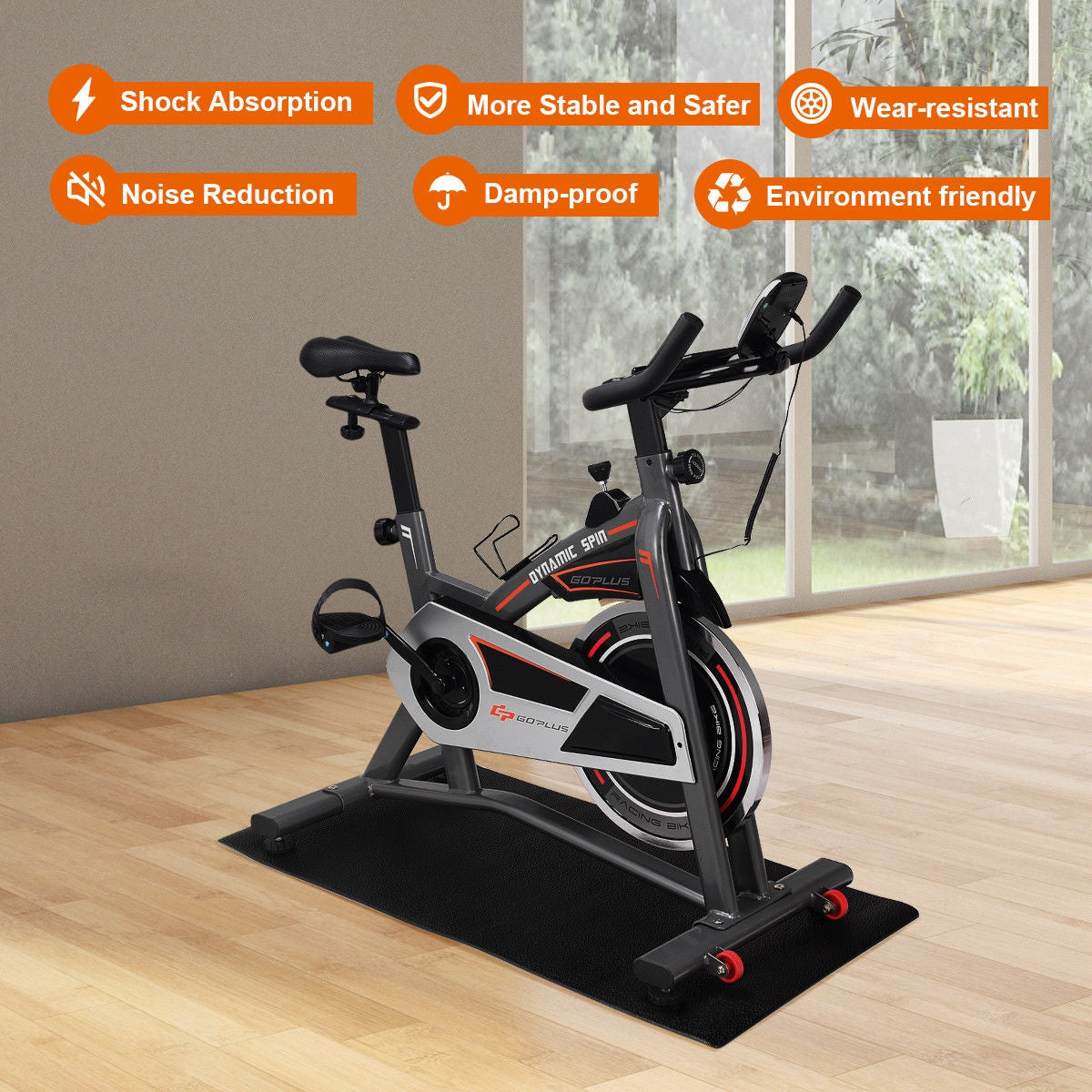47/59/78 Inch Long Thicken Equipment Mat for Home and Gym Use