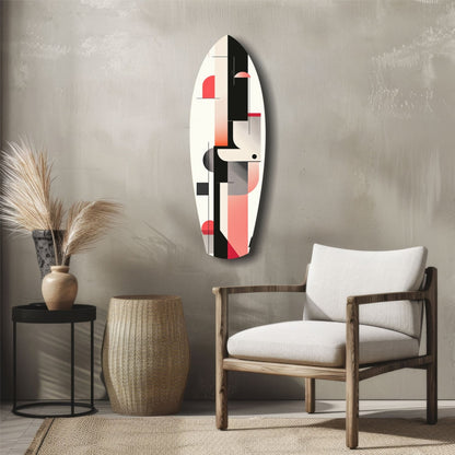 Modern Wave Harmony Glass Wall Art