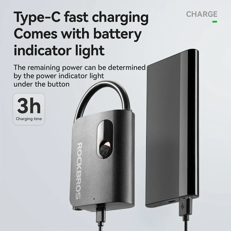 L1 Mini Electric Bike Pump - 70PSI
