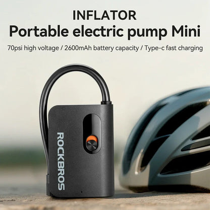 L1 Mini Electric Bike Pump - 70PSI