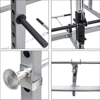 Merax Multi-Functional Olympic Power Squat Rack Cage For Home &amp; Gym (SAK98719)