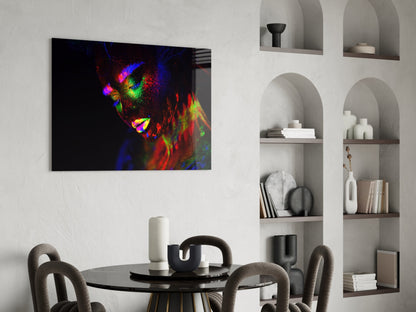 Female Portrait 30 Glass Wall Art