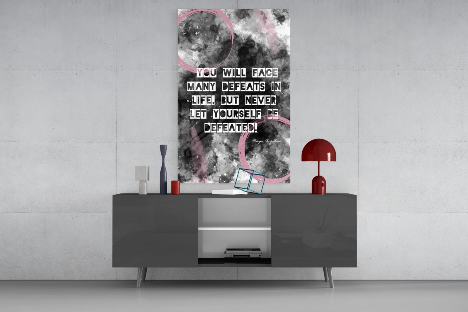 Words of Wisdom Glass Wall Art
