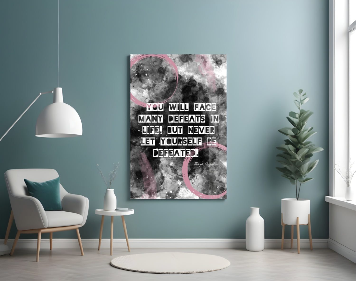 Words of Wisdom Glass Wall Art