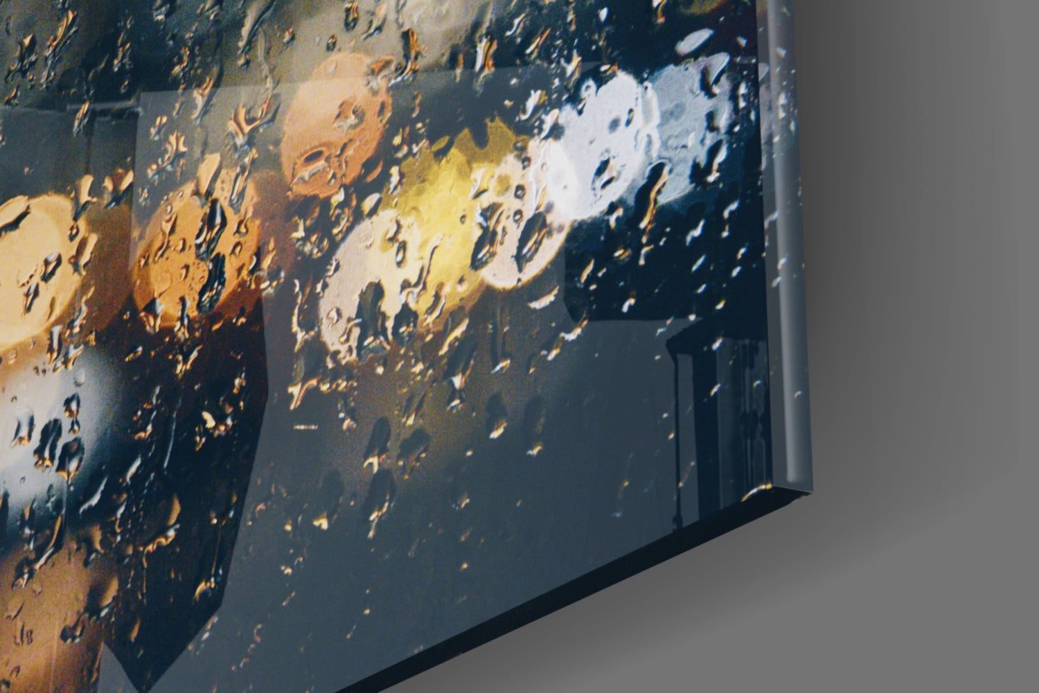 Rain Glass Wall Art