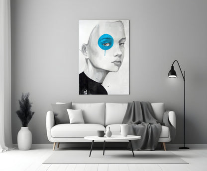 Little Child Glass Wall Art