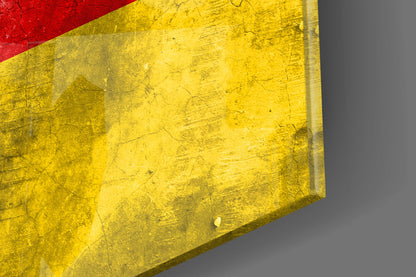 German Flag Glass Wall Art