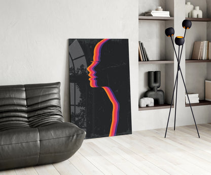 Night Filter Glass Wall Art