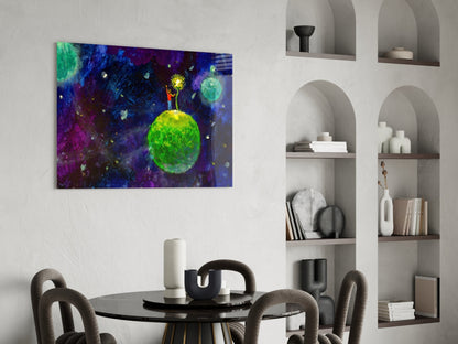 The Little Wanderer Glass Wall Art