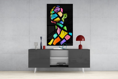 Colorful Spirit Glass Wall Art