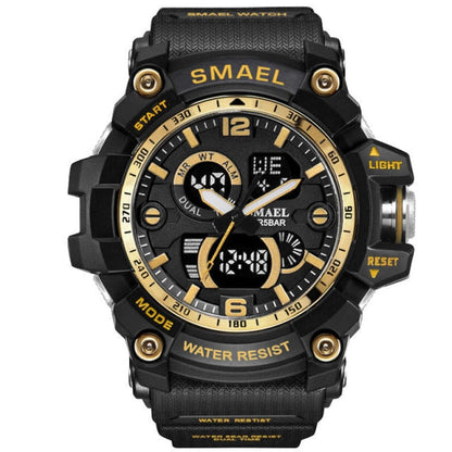 Military Watch 50m Waterproof Wristwatch LED Quartz Clock Male Digital Sports Watches Men&