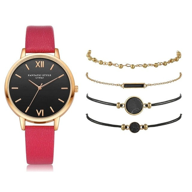 5pcs Set-Top Style Fashion Women&