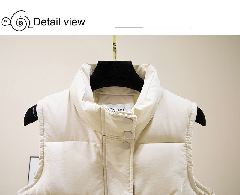 Vest Women Cotton Padded  Women&