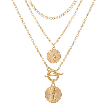 Gold Plated Necklaces Choker for Women,