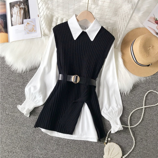 lantern sleeve shirt fashion 2021 women&