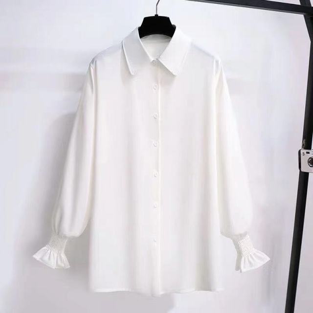lantern sleeve shirt fashion 2021 women&