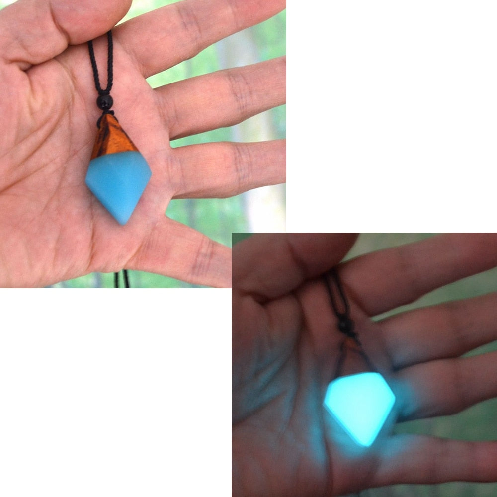 Luminous necklace, women&