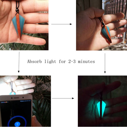 Luminous necklace, women&
