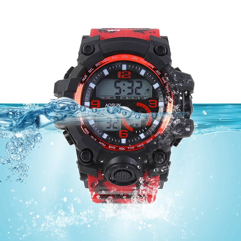 30M Waterproof Sports Men Watch Couple Fashion Popular Men&