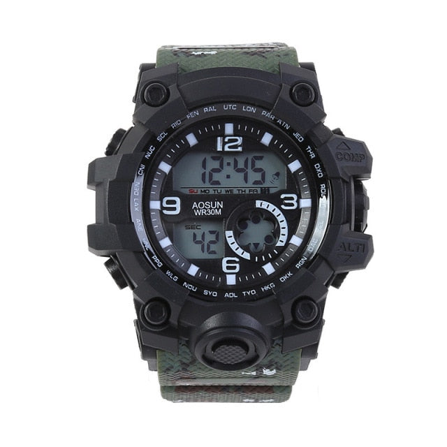 30M Waterproof Sports Men Watch Couple Fashion Popular Men&