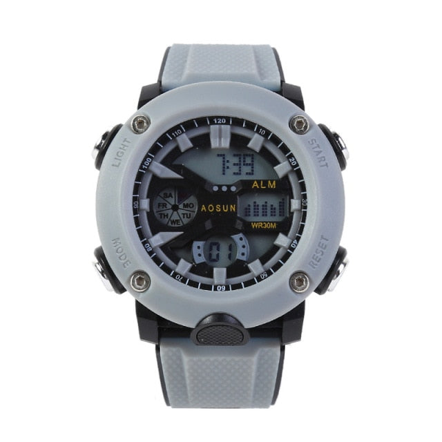 30M Waterproof Sports Men Watch Couple Fashion Popular Men&