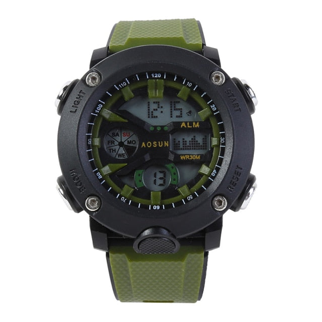 30M Waterproof Sports Men Watch Couple Fashion Popular Men&