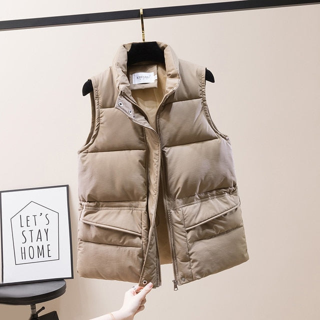 Vest Women Cotton Padded  Women&