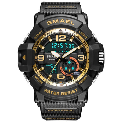 Military Watch 50m Waterproof Wristwatch LED Quartz Clock Male Digital Sports Watches Men&