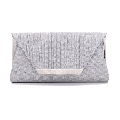 2021 Lady Handbag Party Soft Single Chain Package Cover Type Clutches