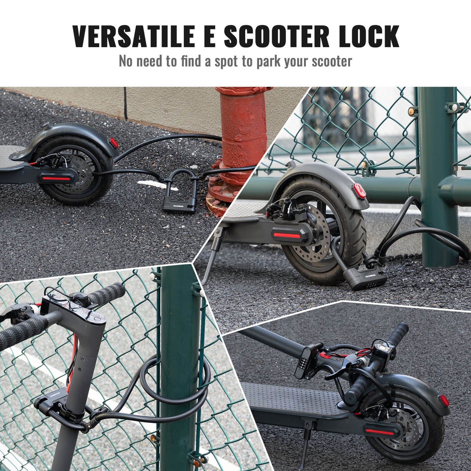 Electric Scooter U Lock