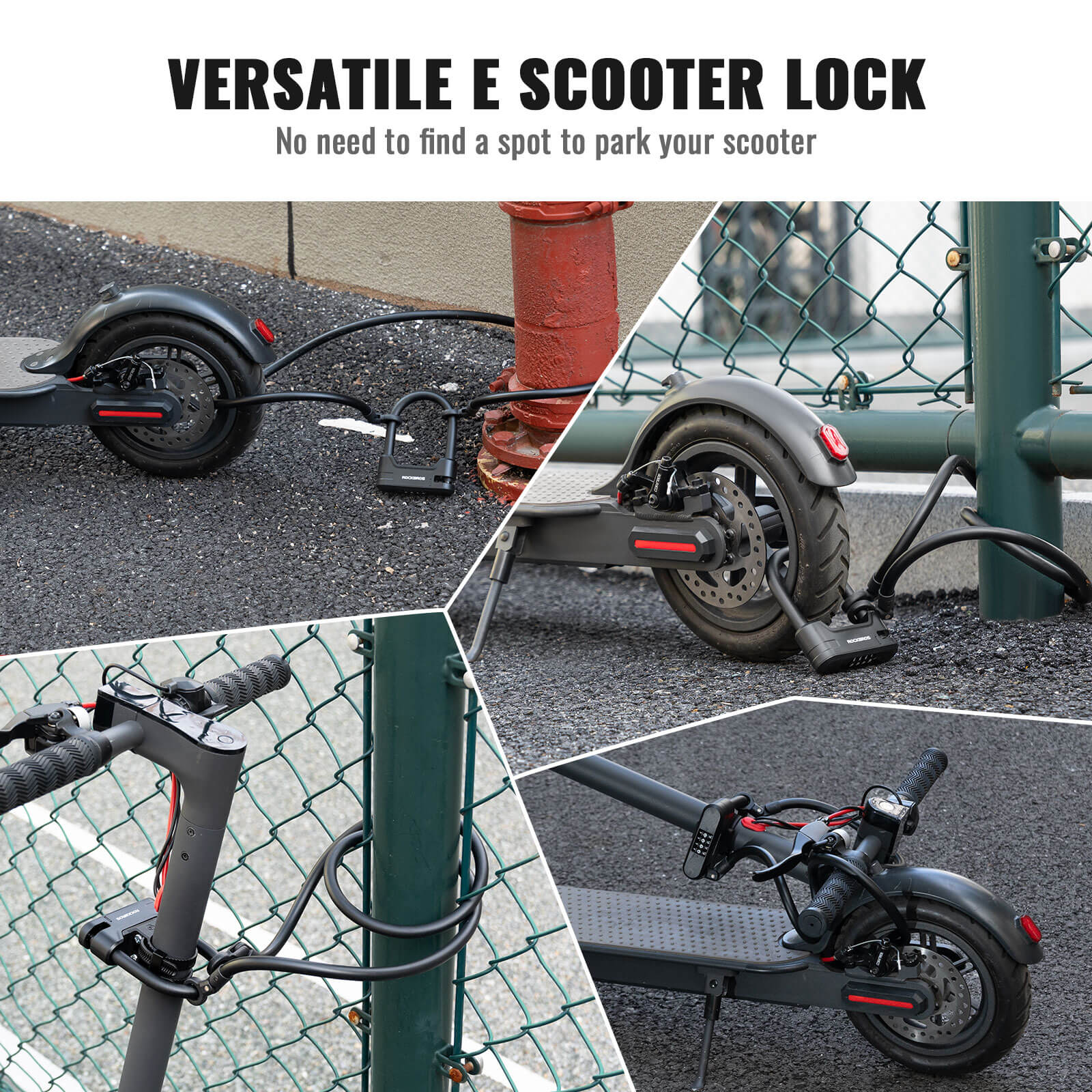 Electric Scooter U Lock