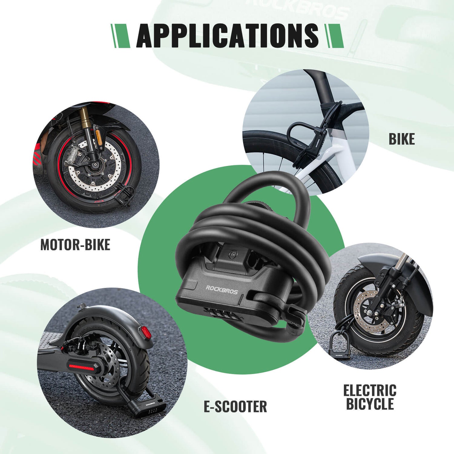 Electric Scooter U Lock
