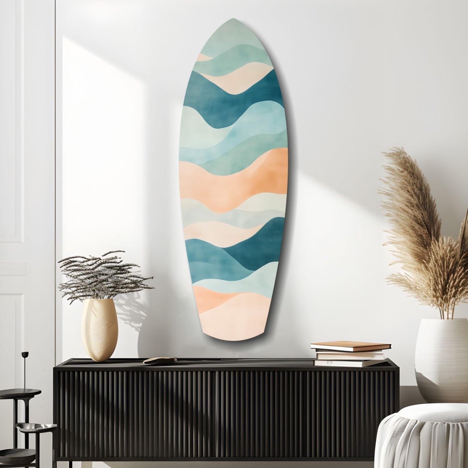 Colors of the Sea Glass Wall Art