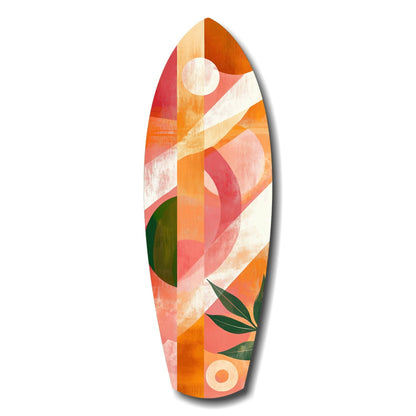 Sunset in Motion Glass Wall Art