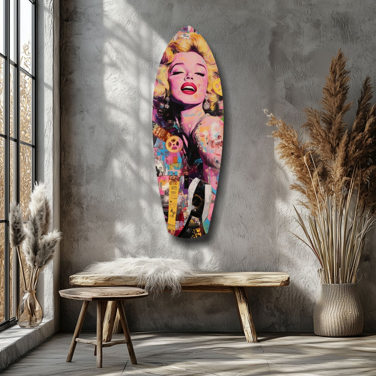 Hollywood Starlet V3 Glass Wall Art
