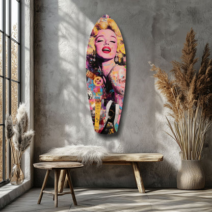 Hollywood Starlet V3 Glass Wall Art
