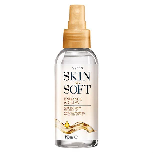 Skin So Soft Enhance &amp; Glow Airbrush Tanning Spray - 150ml 5.07 Oz